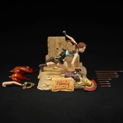 Estatua PVC Lara Croft Tomb Raider 1996 Classic Era 17 cm
