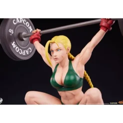 Estatua Street Fighter Cammy Powerlifting 1/4 41 cm