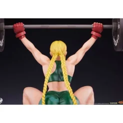Estatua Street Fighter Cammy Powerlifting 1/4 41 cm