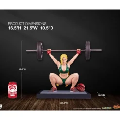 Estatua Street Fighter Cammy Powerlifting 1/4 41 cm