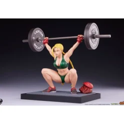 Estatua Street Fighter Cammy Powerlifting 1/4 41 cm