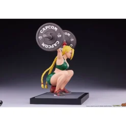 Estatua Street Fighter Cammy Powerlifting 1/4 41 cm