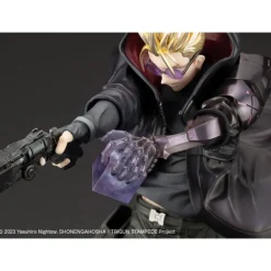 Estatua Trigun Stampede ARTFXJ Vash the Stampede The Gunman in Black Ver. 22 cm