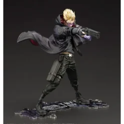 Estatua Trigun Stampede ARTFXJ Vash the Stampede The Gunman in Black Ver. 22 cm
