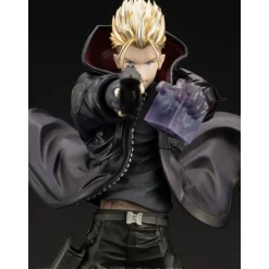 Estatua Trigun Stampede ARTFXJ Vash the Stampede The Gunman in Black Ver. 22 cm