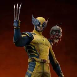 Estatua Wolverine & Headpool Escala 1/10 de Iron Studios