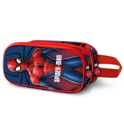 Estuche Portatodo 3D Doble Marvel Spiderman Solid