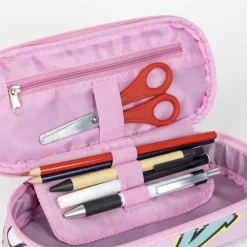 Estuche Portatodo Ovalado Minnie - Fucsia