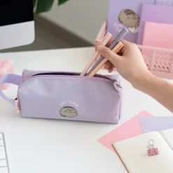 Estuche Rectangular Pusheen Moments con Cremallera y Asa