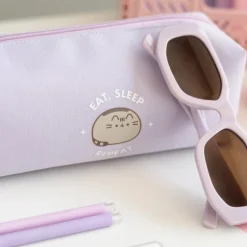 Estuche Rectangular Pusheen Moments con Cremallera y Asa