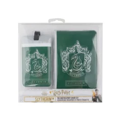 Etiqueta y Funda De Pasaporte Slytherin