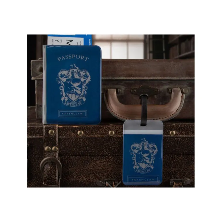 Etiqueta y Funda De Pasaporte Ravenclaw