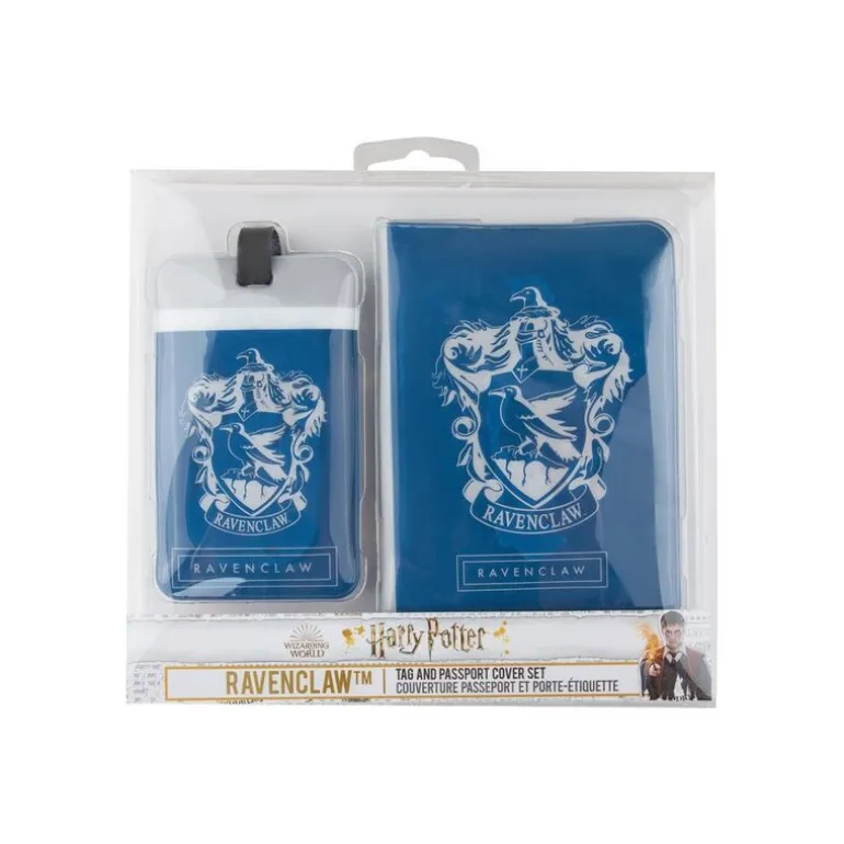Etiqueta y Funda De Pasaporte Ravenclaw