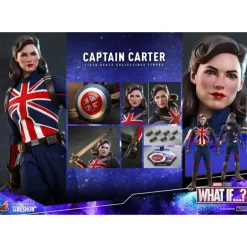 Figura 1/6 Captain Carter 29 Cm What If...?