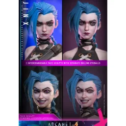Figura 1:6 Jinx Arcane Hot Toys 27cm