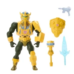 Figura Armada Man-At-Arms Bumblebee de 14 cm - Exclusiva Europea
