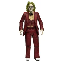 Figura articulada Beetlejuice 18 cm Tuxedo Rojo