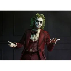 Figura articulada Beetlejuice 18 cm Tuxedo Rojo