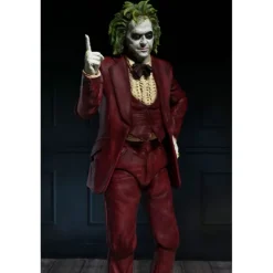 Figura articulada Beetlejuice 18 cm Tuxedo Rojo