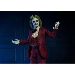 Figura articulada Beetlejuice 18 cm Tuxedo Rojo