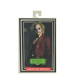 Figura articulada Beetlejuice 18 cm Tuxedo Rojo
