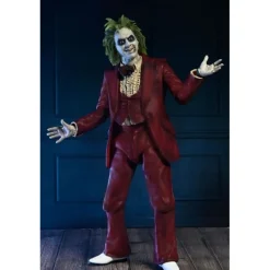 Figura articulada Beetlejuice 18 cm Tuxedo Rojo