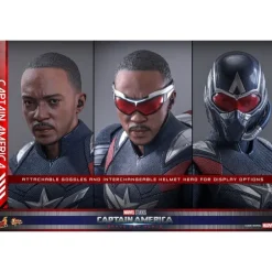 Figura Articulada Captain America 30 cm Hot Toys