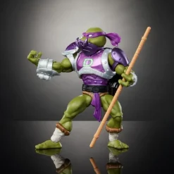 Figura Articulada Donatello MOTU x TMNT de 14 cm