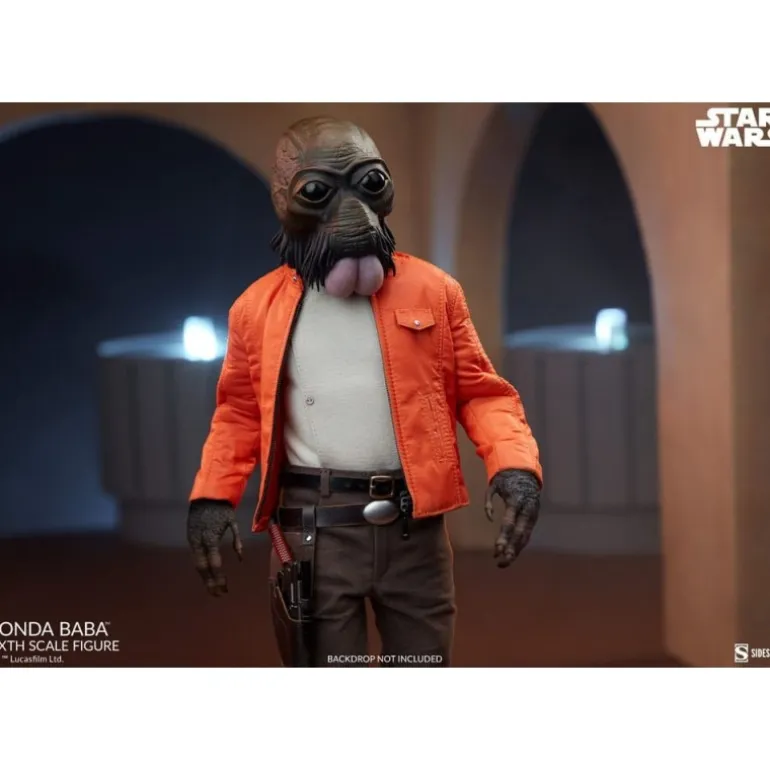 Figura articulada Star Wars Ponda Baba 30 cm Sideshow Collectibles