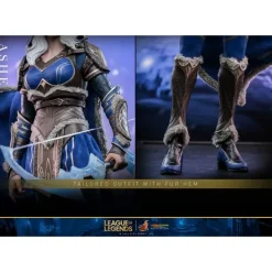 Figura Ashe 28 cm League of Legends Video Game Masterpiece 1/6