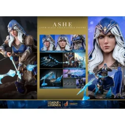 Figura Ashe 28 cm League of Legends Video Game Masterpiece 1/6