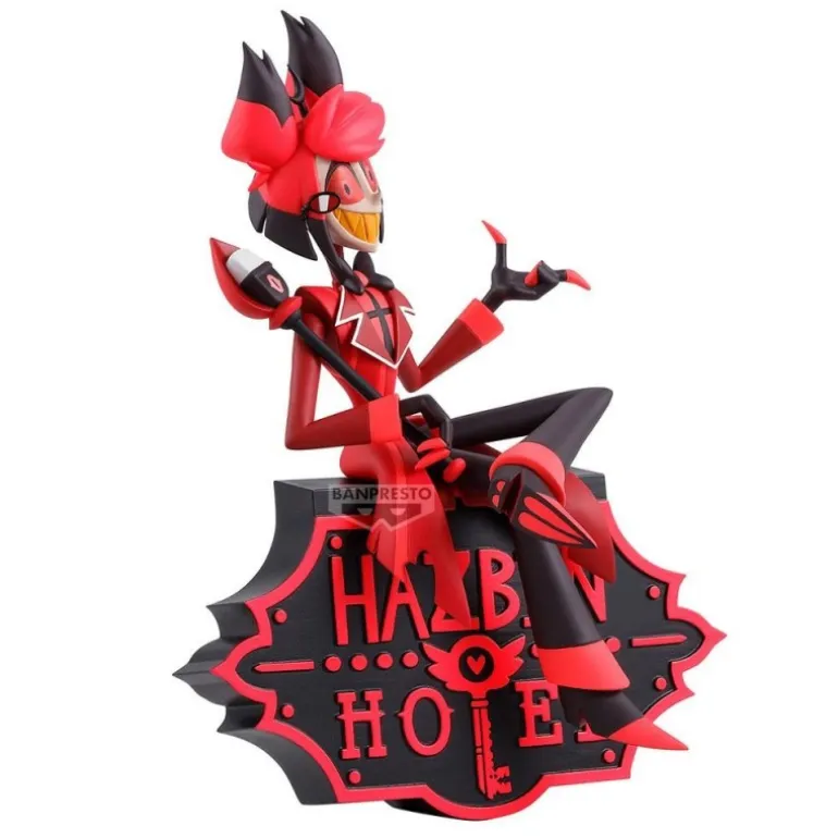 Figura Banpresto Hazbin Hotel Alastor 9cm Coleccionable