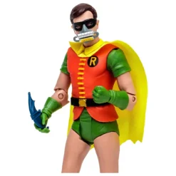 Figura Batman 66 Robin With Oxygen Mask 15 Cm Dc Retro