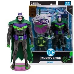 Figura Batman (Batman: White Knight) (Jokerized) (Gold Label) 18 Cm Dc Multiverse
