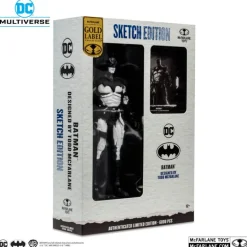 Figura Batman By Todd Mcfarlane Sketch Edition (Gold Label) 18 Cm Dc Multiverse