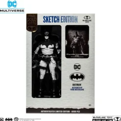 Figura Batman By Todd Mcfarlane Sketch Edition (Gold Label) 18 Cm Dc Multiverse