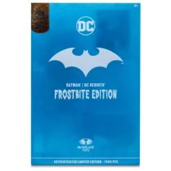 Figura Batman (Dc Rebirth) Frostbite Edition (Gold Label) 18 Cm Dc Multiverse