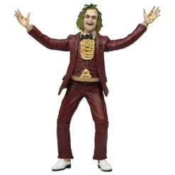 Figura Coleccionable Beetlejuice Red Tuxedo de Neca