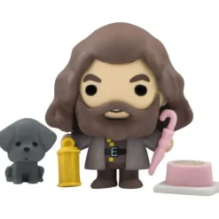 Figura de goma Gomee Rubeus Hagrid con complementos y Fang