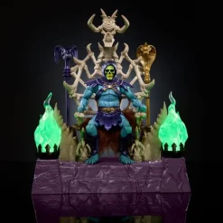 Figura de Skeletor con Trono Masterverse 18 cm de Masters of the Universe