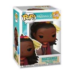 Figura de Vinilo Moana 2 POP! & Buddy Matangi 9 cm