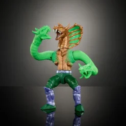 Figura Deluxe King Hiss MOTU x TMNT 14 cm