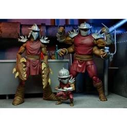 Figura Deluxe Shredder Clone & Mini Shredder de Tortugas Ninja Mirage Comics