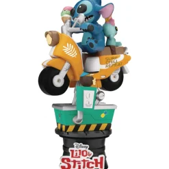 Figura Diorama Stitch Moto D-Stage Disney 16 cm