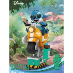 Figura Diorama Stitch Moto D-Stage Disney 16 cm