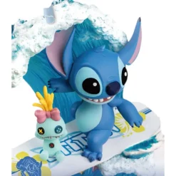 Figura Diorama Stitch Surf Disney 15 cm Beast Kingdom