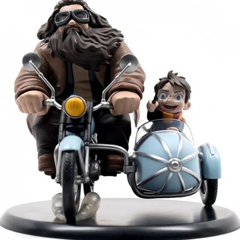 Figura Ed. Limitada Harry y Hagrid en Sidecar Harry Potter Q-Fig