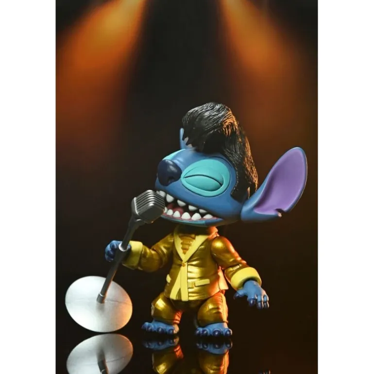 Figura Elvis Stitch Traje Dorado de 18 cm Lilo & Stitch