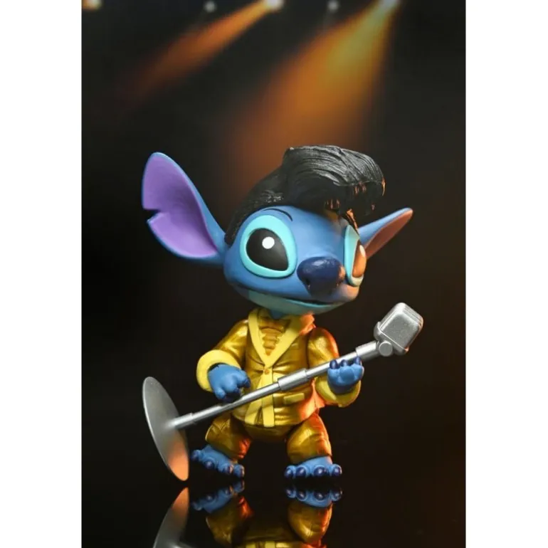 Figura Elvis Stitch Traje Dorado de 18 cm Lilo & Stitch