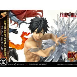 Figura Fairy Tail 1/6 Natsu, Gray, Erza, Happy